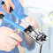 GOTOTOP Pinza crimpatrice professionale, 6-50 mm², pinza crimpatrice Hex Crimper crimpare cavo batteria blu