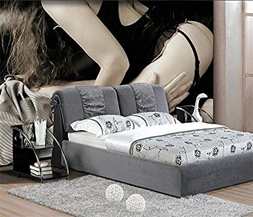 Noir et Blanc Sexy Photos Hommes et Femmes Couple Papier Peint Mural Salon Chambre Art Déco Paysage Mural papier peint 3d gris poster pierre photo salon chambre chambre enfant-350cm×256cm