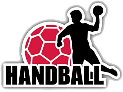 SUIFENG Aufkleber 12.7 cm X 8.9 cm Interessanter Sport Handball Label PVC Motorrad Auto Aufkleber