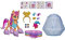 My Little Pony: A New Generation Kristall-Abenteuer Sunny Starscout, 7,5 cm großes orangefarbenes Pony mit Überraschungsaccessoires, Armband
