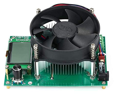 Auoeer Electronic Load, 150W Constant Current 60V 10A Battery Tester Discharge Capacity Tester Meter Module 12V 24V 48V