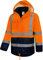 Safetytex Winter Warnschutz Parka - Arbeitsjacke - Warnschutzjacke - Outdoor Warnjacke - wasserdicht & winddicht - fluoreszierend orange - Größe 3XL