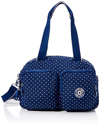 Kipling Damen Cool Defea Schultertaschen, Soft Dot Blue, Einheitsgröße EU
