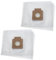 vhbw 10x Sacs compatible avec Hoover BV71_BV20021, BV71_BV30011, BV71_BV20011 aspirateur - microfibre non tissée, 23,7cm x 26,8cm blanc