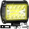 Retoo Projecteur de travail LED 12 V, éclairage de proximité avec 20 LED, projecteur 12 V 60 W, montage / vissé, projecteur de travail, projecteur de travail, projecteur de travail, étanche IP67, 8000