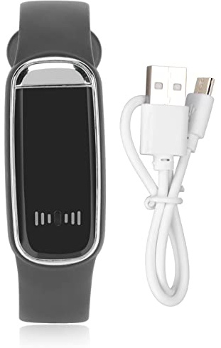 Zunate Digital-Chronograph mit LED-Bildschirm, Wiederaufladbare Stilvolle Elektronische Armbanduhr, Unterstützt 12- oder 24-Stunden-Zeitsystem, für Männer, Frauen, Teenager