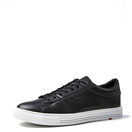 LLOYD Herren Schnürschuhe Enrico, Männer Bequemschuhe,lose Einlage,Schnuerschuhe,Schnuerer,straßenschuhe,Strassenschuhe,Shoes,Black,41 EU / 7.5 UK