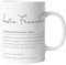 timalo® Coole Tasse mit Namen | Definition Beste Freundin | Personalisierte Kaffeetasse Geschenktasse zum Geburtstag für Frauen | mug-def-08