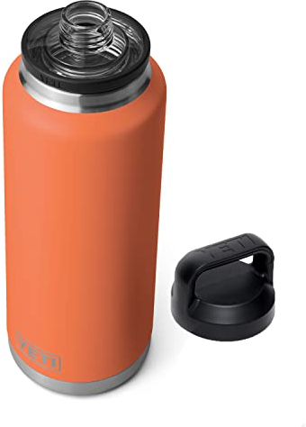 YETI Rambler 1,304.1 g Flasche, auslaufsicher, vakuumisoliert, Edelstahl mit Chug Cap, High Desert Clay