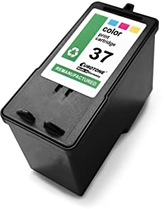 Eurotone Tintenpatrone kompatibel für Lexmark 37XL 18C2180E ersetzt X3630 X3650 X3690 X4630 X4650 X5630-1x Color Farbig