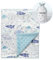 CREVENT Nerz Babydecke für Mädchen Jungen, weiche Plüsch Empfängerdecke für Neugeborene, 75X100cm (Raum)
