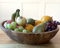 My Square Mile Rustic Wooden Serving or Display Bowl Carved from Teak Roots (40CMS)