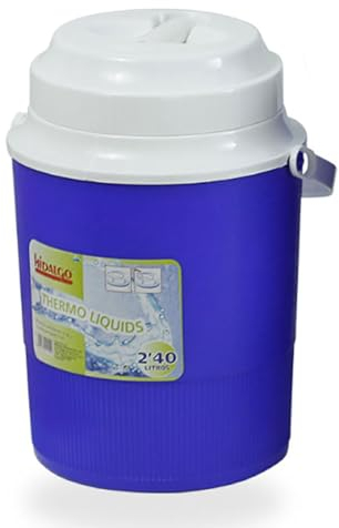 Hidalgo Termo con Tapón Dispensador Azul 2,4 L