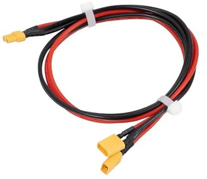 ziyany Cable de conexión XT30 XT60, batería Externa Compatible con Xiaomi M365 /1S/ Pro 2, Cables de conexión del Controlador de Patinete eléctrico(XT30)