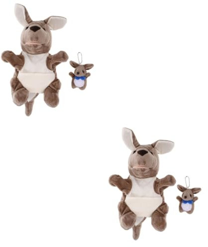 Toyvian 2pezzi Marionetta Interattiva Per Burattino Animale Con Gioco Educativo Per Sviluppo Creativo e Comunicazione Genitore Perfetta Per Compleanni e Attività Didattiche