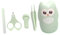 VICASKY Nagelknipser-set Für Babys Komplettes Nagelpflegeset Nagelknipser Feile Und Etui Und Sicher Für Neugeborene Babyparty