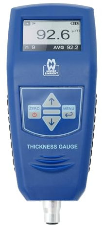 Moore & Wright Digital Coating Paint Thickness Gauge Non-Ferrous 0-1250µm Non-Destructive Measurement of Coating Thickness Including Car, Paint, Enamel, Plastic, Epoxy, etc (MWT-2105)