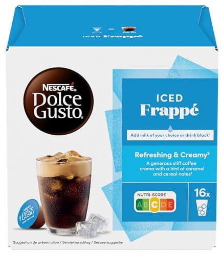 Nescafé Dolce Gusto Iced Frappé - Café - 48 Capsules (Pack de 3 boîtes x16)