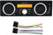 Uxsjakjsd 1 Din Car Radio MP3 Bluetooth Hands-Free Call Car Stereo Built-in with 2 Speakers Supports FM USB AUX