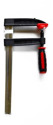 Diggers 300 mm F-Clamp with Bi-Material Handle • 120 mm Bar Depth • Secure Clamping for Woodworking, Welding, DIY & Assembly