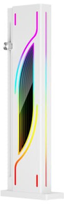 Sxmrmnx GPU Stand GH6 ARGB Graphics Card Support Adjustable 5V 3PIN Graphics Video Card Holder Magnetic Base Display Card Brace Rack PC Graphic Card Accessories