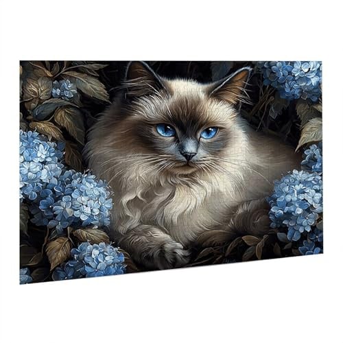 Tier Puzzle 1000 Teile, 3D Puzzle Erwachsene, EIN Herausforderndes Rätsel, Puzzlespiele für Die Ganze Familie, Geschenke für Männer, Frauen, Weihnachtspuzzle Home Dekoration Thema: Tier fr0-936