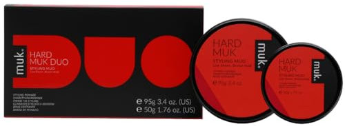 MUK Hard Duo Hair Styling Mud (50g+95g)