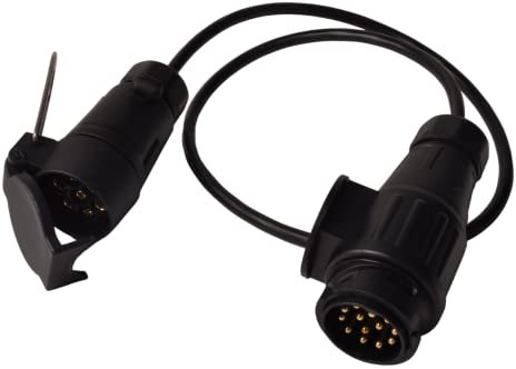 ProPlus 343527 - Cable alargador (conector macho de 13 pines a hembra, 7 pines, 80 cm)