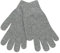 LOVARZI Grau Wollehandschuhe für Frauen - Weich und warm Damenhandschuhe für Winter