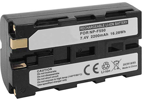 Ersatz-Akku NP-F550 für Sony CCD-TR / DCR-VX... / DSC-CD... - Siehe Liste!