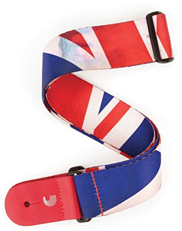 D'Addario P20S1505 Planet Waves Distressed Union Jack Gitarrengurt Länge: 1520mm Breite: 50mm