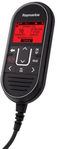 Raymarine A80289 RayMic Remote Handset for Ray 60 and Ray 70 VHF Radios