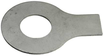 Reidl Scheiben mit Lappen 25 mm DIN 93 A4 blank 10 Stück