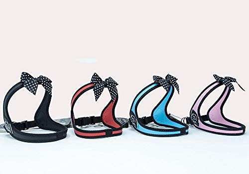 Tre Ponti Easy Fit Fashion - Polka Dot Bow - Click-Verschluss - Schwarz - Schwarzer Rand - GR. 1