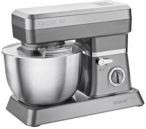 Bomann KM 398 CB Impastatrice per Dolci, 1200 W, 6.3 L
