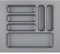 OrgaTray 440, silber, 441 - 520 / 401 - 450, silber_Artikel _ 9194935