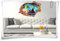 3D Wanddurchbruch Wandbild Wandtattoo Aufkleber Sticker Wellness Entspannung Relax Zen Steine Kerzen, 90x60cm