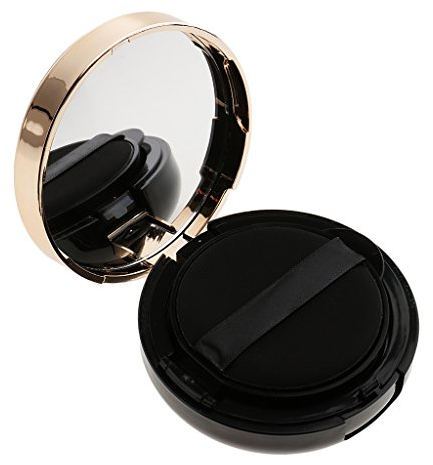 Leere Nachfüllbare Puder Puff BB/CC Creme Liquid Foundation Container mit Schwamm Puff, a
