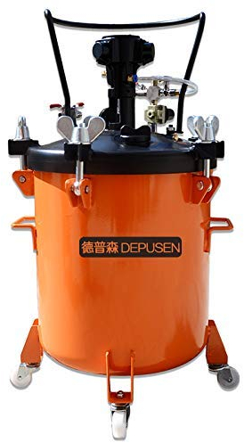 Fayelong 10-30L Mélange Automatique Haute Pression Peintures Pot Bricolage Air Baril pour Peintures à pulvérise (20L)