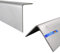 Edelstahl Winkel blank Kantenschutzprofil Winkelprofil Eckschutz Kantblech Schenkel:20 x 20 mm Länge: 500 mm Eckwinkel Metall Winkeleisen Eckschutzprofil Winkelblech Winkelprofil niro