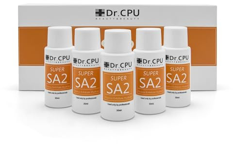 Wasser-Peeling Hydrofacial Skincare Feuchtigkeitscreme Reinigungsserum Aqua Peel konzentrierte Lösung 30ml pro Flasche Verdünnen auf 800ml Lösung Verwenden AS1 SA2 AO3 5 Flaschen (SA2)