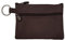 LOLUNA® Petit Porte-Monnaie Cuir véritable Pratique - Carte bancaire - Clé - Compact Plat pour Homme et Femme Plusieurs Couleur (Chocolat)