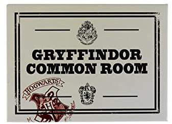 Half Moon Bay Harry Potter Gryffindor Common Room Kühlschrankmagnet Geschenk Kühlschrank, Mehrfarbig, 9 x 6,5 cm