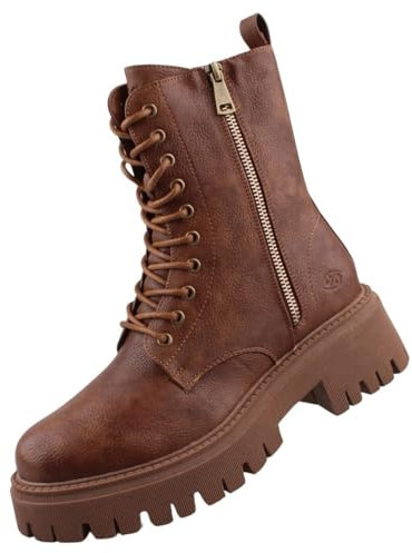 Dockers by Gerli Damen 51DY201 Stiefelette, braun, 37 EU