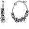 Shusukue 925 Silber Ohrringe Creolen Unisex Vintage Ohrring Boho Kreolen Ohrschmuck