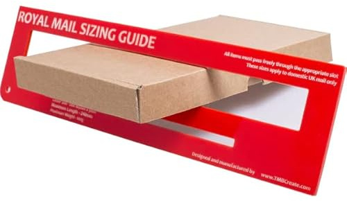 (50 pack) DL Size Box Large Letter Strong Cardboard Shipping Mailing Postal Pip Boxes - ROYAL MAIL BROWN LARGE LETTER PIP CARDBOARD POSTAL MAILING BOX - Box Size Internal : 218x108x20 mm (L x W x H)