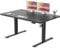 Devoko Höhenverstellbarer Schreibtisch, Elektrischer Schreibtisch Höhenverstellbar Tisch, Steh-Sitz Bürotisch, Computertisch mit Memory-Funktion, Stehpult, Standing Desk, Bürotisch,120 x 60 cm,Schwarz