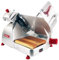 Berkel Aufschnittmaschine Pro Line XS 25 in Silber, Profi Allesschneider für Ihre Küche - Höchste Präzision und Leistung +100% handgefertigtes Fassholzbrett Unikat aus Eiche
