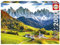 Educa - Puzzle 2000 Teile für Erwachsene | Herbst in den Dolomiten, 2000 Teile Puzzle für Erwachsene und Kinder ab 14 Jahren, Südtirol, Italien, Berge, Landschaftspuzzle (19566)