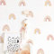 Neukids 72pcs Regenbogen Wandtattoo Kinder, Aquarell Regenbogen Wandsticker Mädchenzimmer, Wandaufkleber Kinderzimmer Babyzimmer Schlafzimmer Möbel Deko Aufkleber